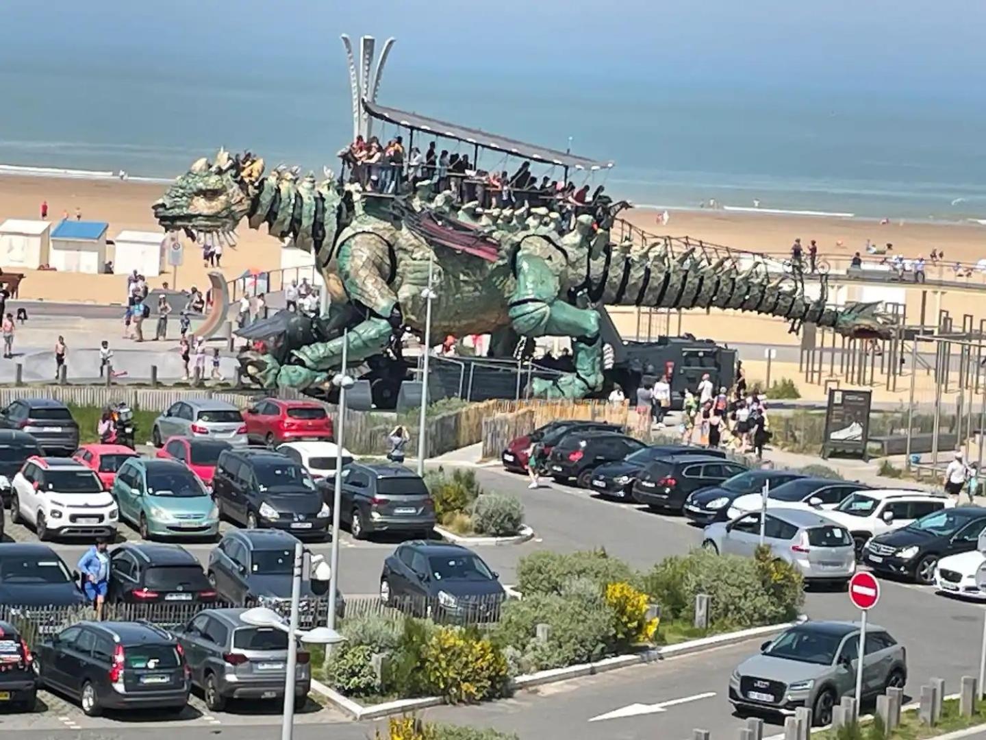 Studio-Calais Plage-Front De Mer Zewnętrze zdjęcie
